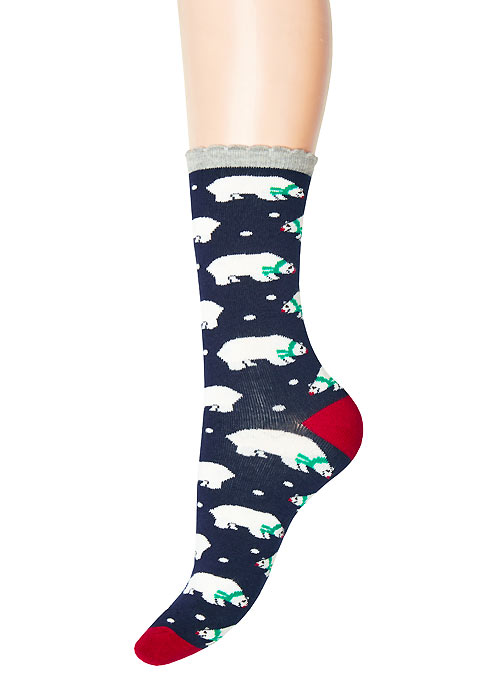 Charnos Polar Bear Socks In Stock At UK Tights