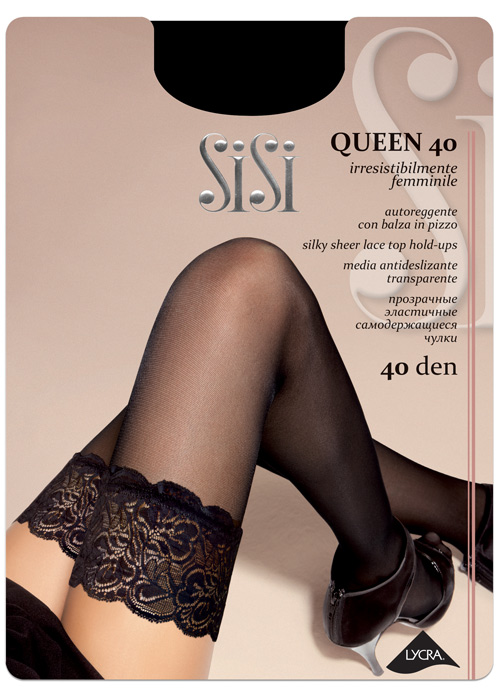 Sisi Queen 40 Hold Ups SideZoom 2