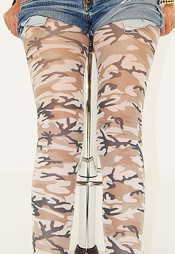 Tiffany Quinn Camouflage Tights