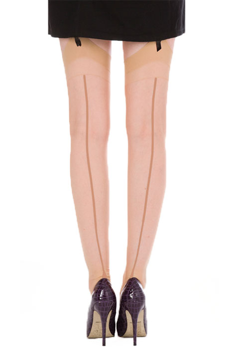 Tiffany Quinn Jive Backseam Stockings SideZoom 2