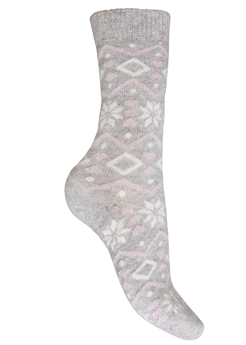 Charnos Cashmere Fairisle Socks Product image