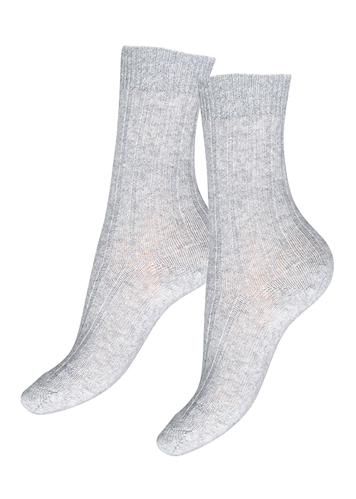 Charnos Cashmere Lurex Top Socks SideZoom 3