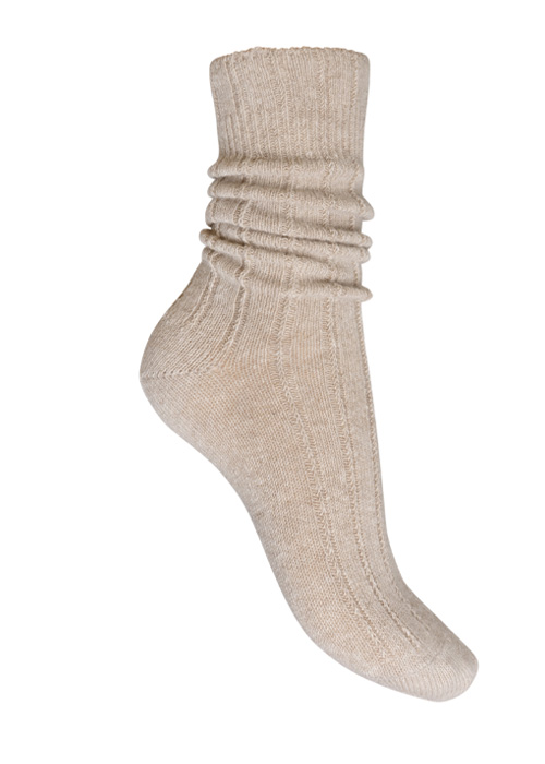 Charnos Cashmere Slouchy Sock SideZoom 2