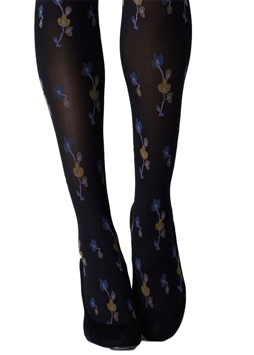 Gipsy Oriental Flower Tights SideZoom 3