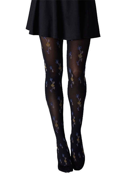 Gipsy Oriental Flower Tights SideZoom 2