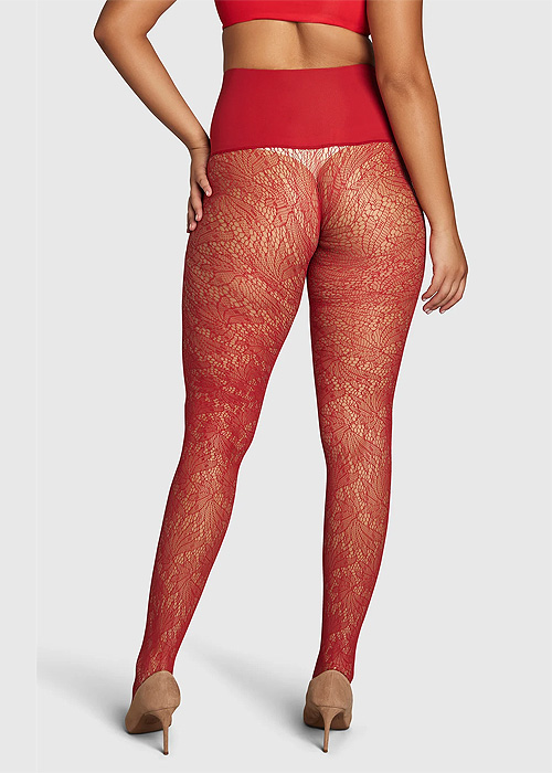 Heist The Peacock Lace Tights SideZoom 2