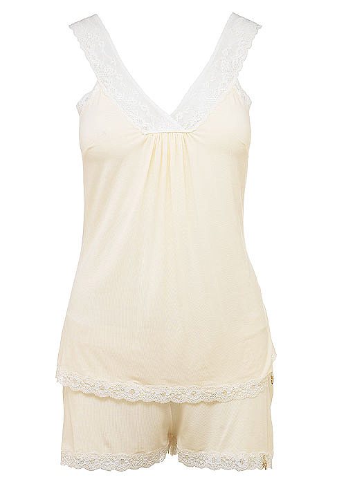 Mimi Holliday Lemon Pie Modal Cami and Short Set SideZoom 3