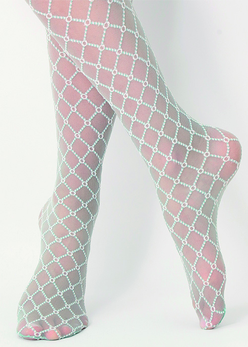 Oroblu Geometry Patterned Tights SideZoom 3