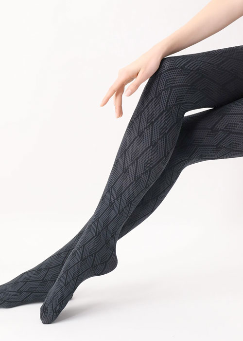 Oroblu Jacquard 60 Tights SideZoom 2