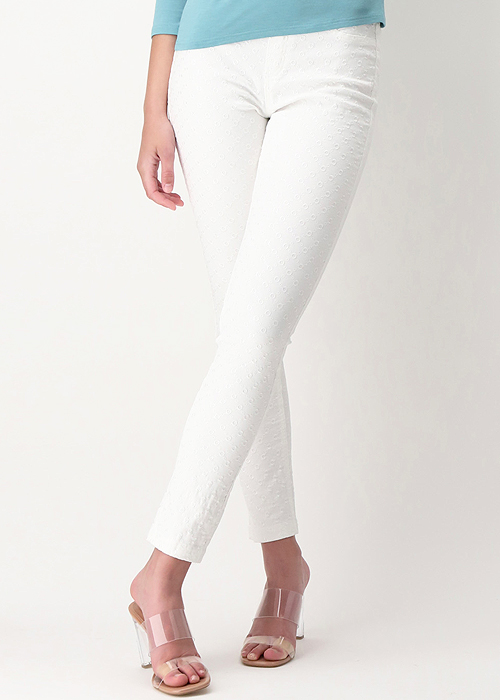 Oroblu Pull On Sangallo Trousers SideZoom 1