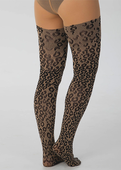 Pamela Mann Knitted Leopard Tights image