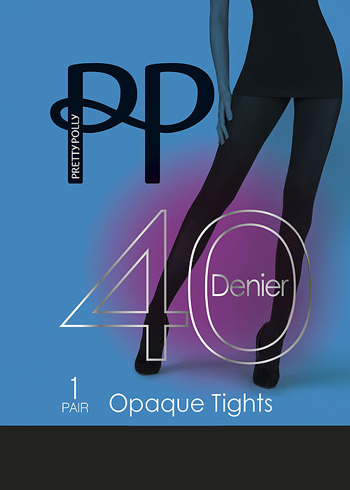 Pretty Polly 40 Denier New 3D Opaque Tights Product image