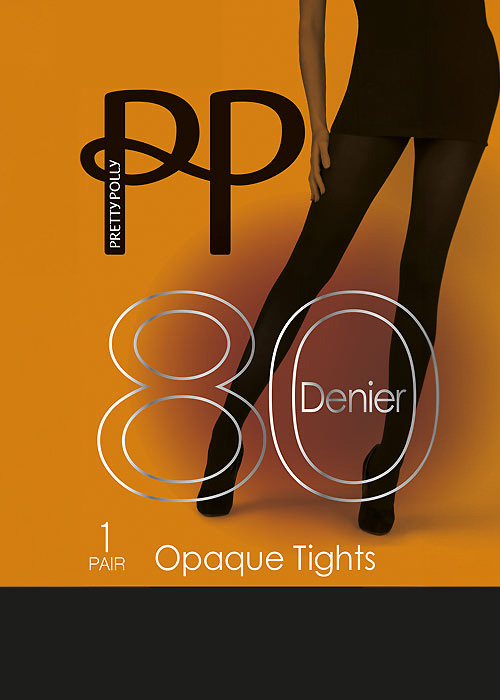 Pretty Polly 80 Denier New 3D Opaque Tights Product image