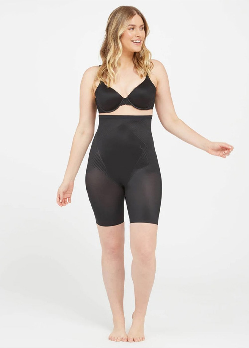 Spanx Thinstincts 2.0 High Waisted Mid Thigh Short SideZoom 1