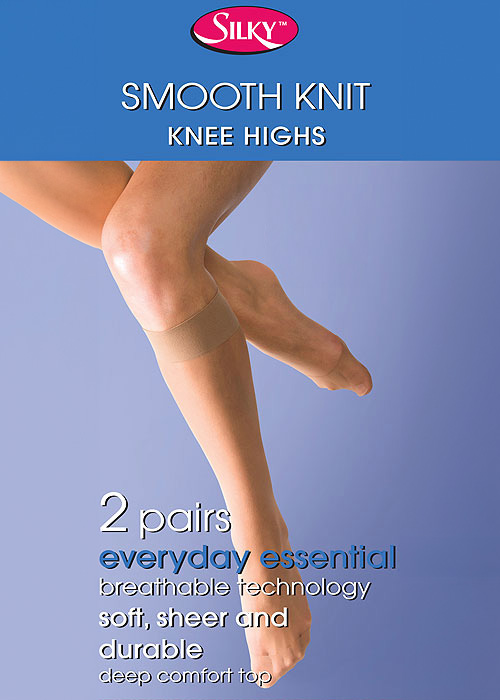 Silky Smooth Knit Knee Highs 2PP Product image