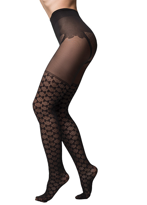 Trasparenze Bellatrix Patterned Tights SideZoom 4