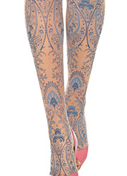 Le Bourget Tattoo Hindou Tights In Stock At UK Tights